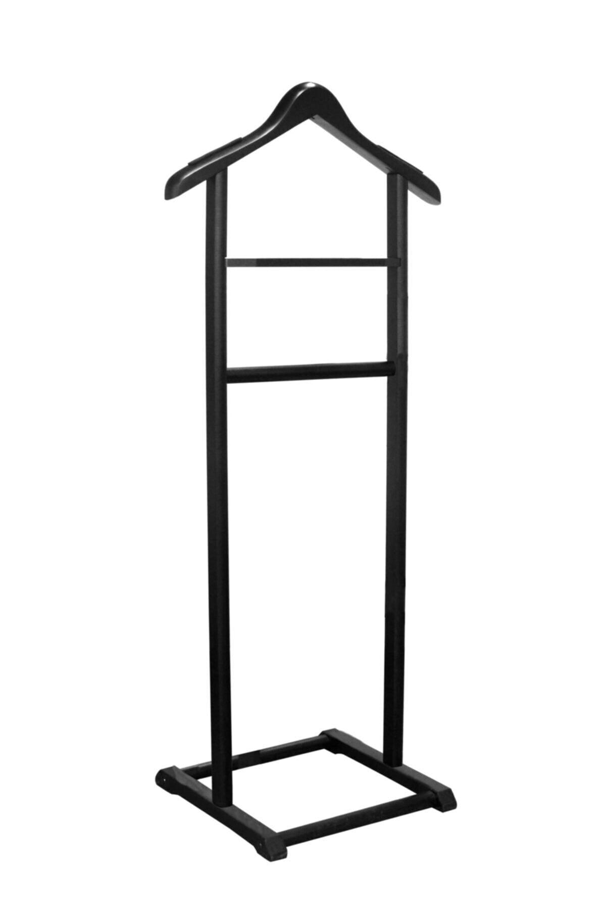 Wooden Black Color Single Leg Hanger - Swordslife