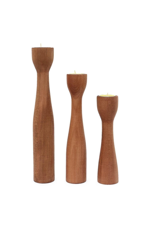 Wooden Candle Holder Wooden Candlestick Candle Holder - Swordslife