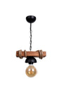 Wooden Chandelier Single Rope Chandelier Rustic