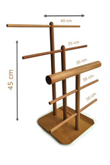 Wooden Jewelry Hanger Organizer 45 cm - Swordslife