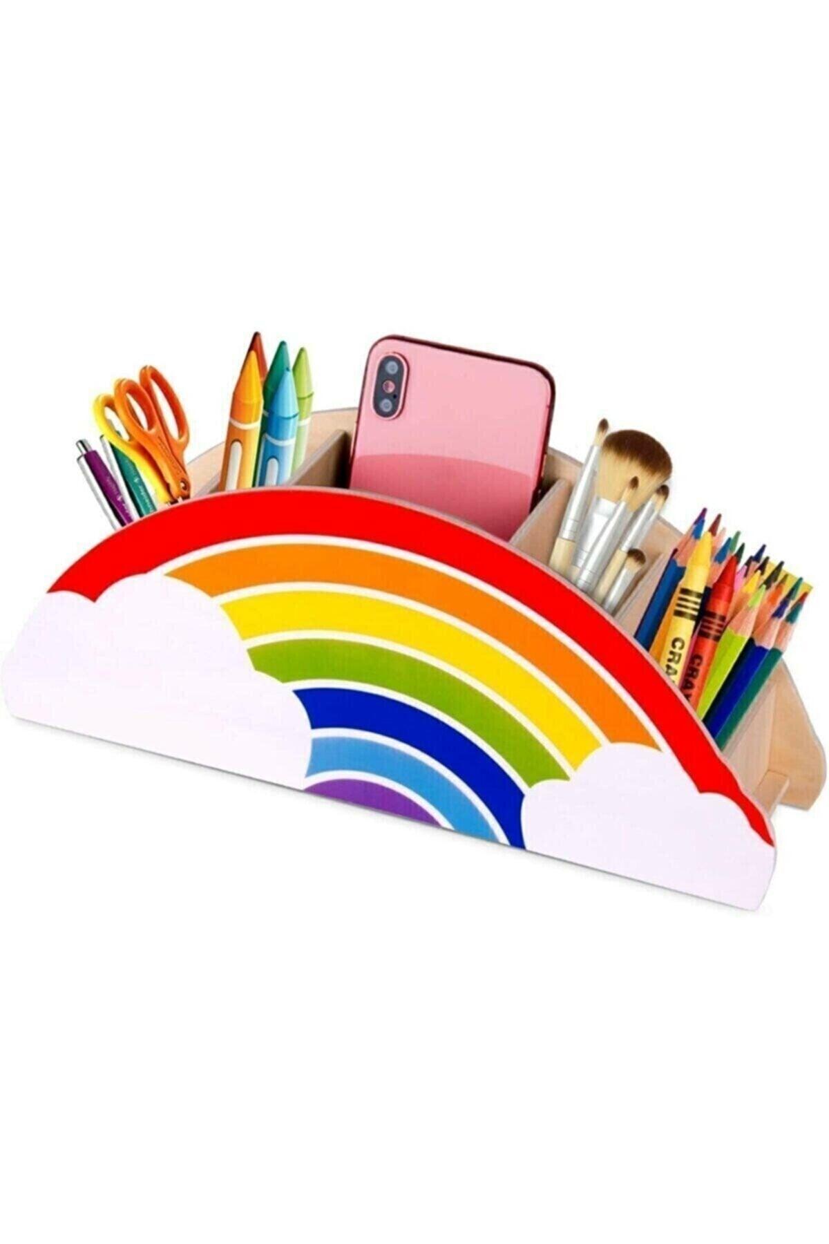 Wooden Cloudy Rainbow For Kids