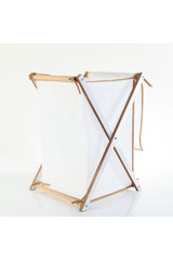 Wooden Dirty Laundry Basket 35x35x60 cm - Swordslife