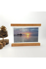 Wooden Double Sided Glass Photo Frame _05 - Swordslife