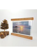 Wooden Double Sided Glass Photo Frame _05 - Swordslife