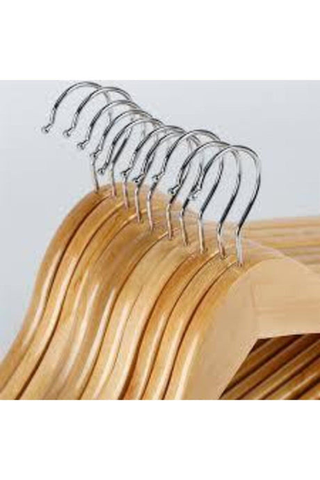 Wooden Hanger Clothes And Clothes Hanger 36 Pieces