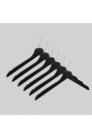 Wooden Hanger Clothes Shirt Hanger Black Color