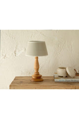 Wooden Lampshade 20x34 Cm Brown - Swordslife