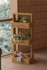 Wooden Organizer Basket Bathroom Organizer