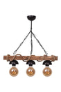 Wooden Rope Chandelier 3 Pcs - Swordslife