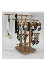 Wooden Jewelry Hanger 35 Cm Jewelry Stand. Necklace Bracelet Strap Jewelry Organizer Organizer - Swordslife