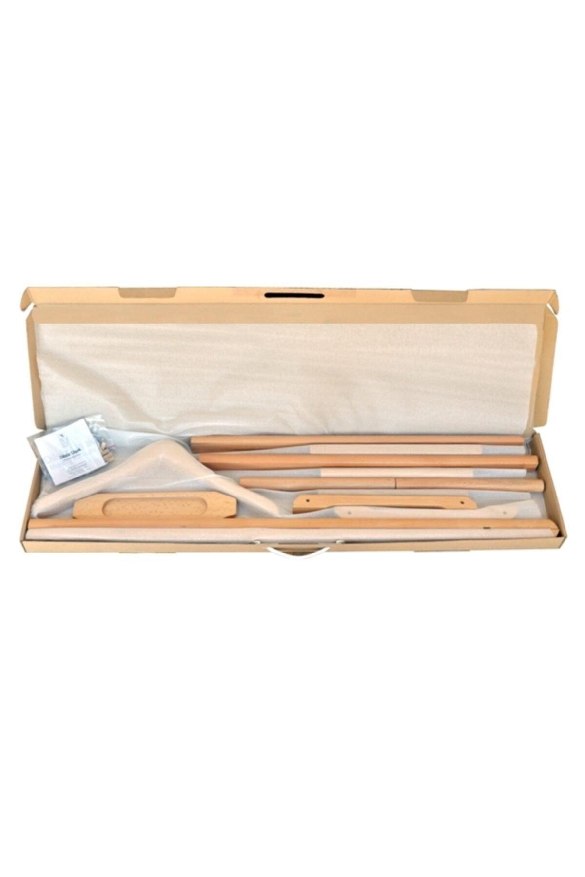 Wooden White Color Single Leg Hanger - Swordslife