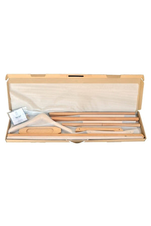 Wooden White Color Single Leg Hanger - Swordslife
