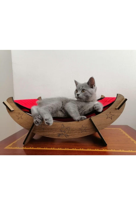 Wooden Cat Hammock Cat Swing Cat Bed