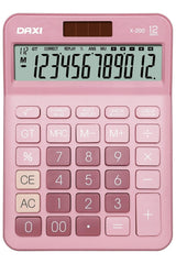 X-200 Pink Calculator 18x13 cm New Model