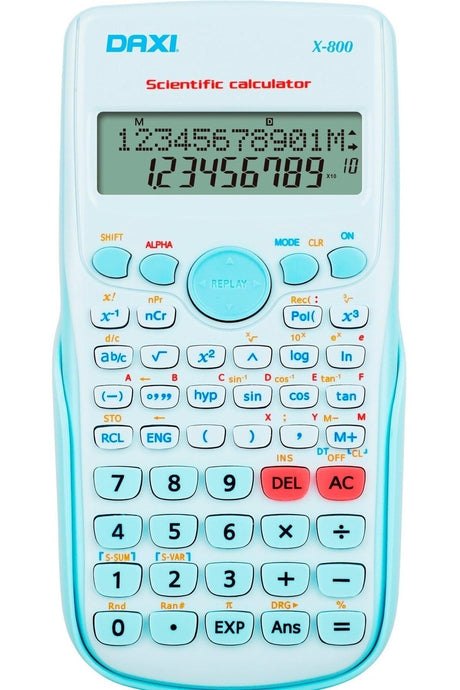 X-800 Blue Scientific Calculator 240