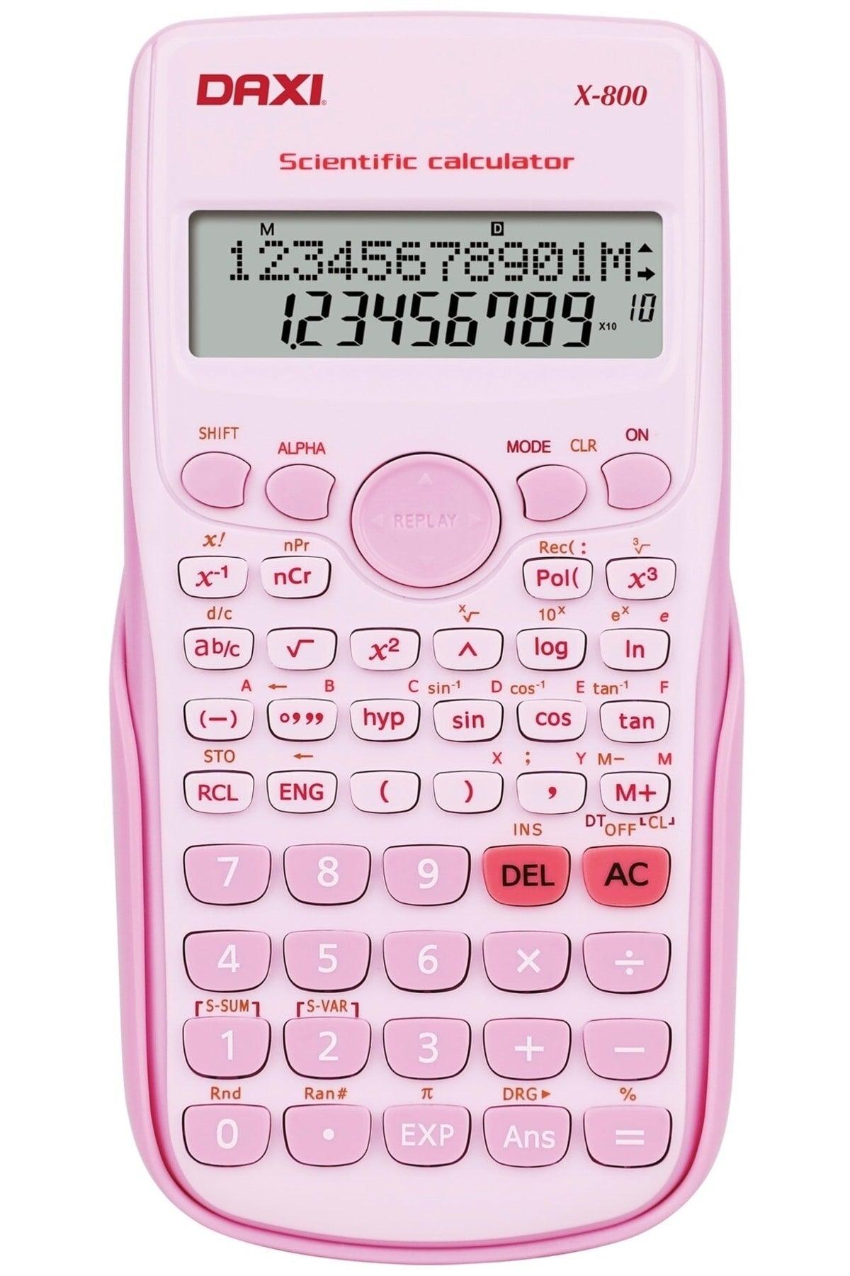 X-800 Pink Scientific Calculator 240