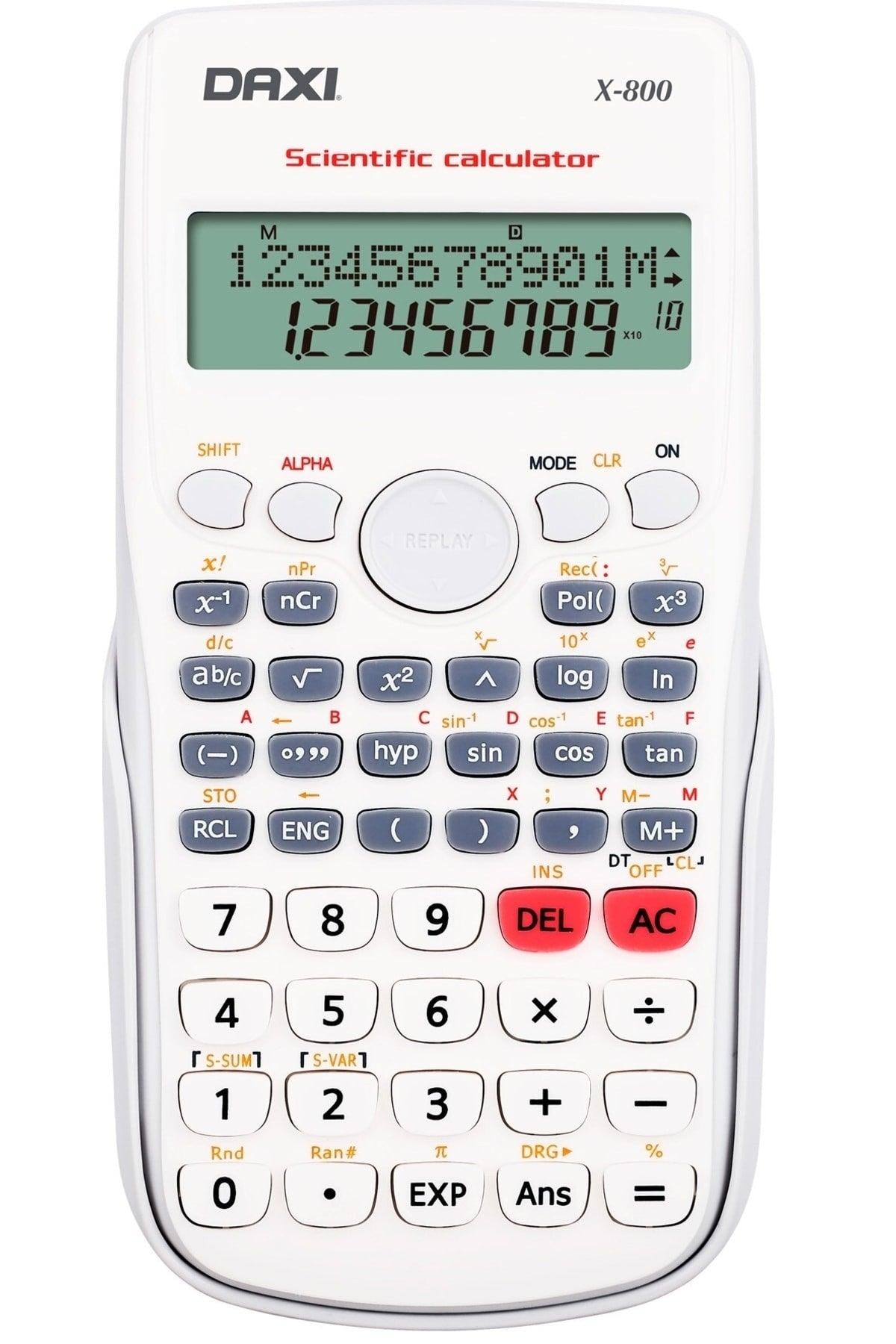 X-800 White Scientific Calculator 240