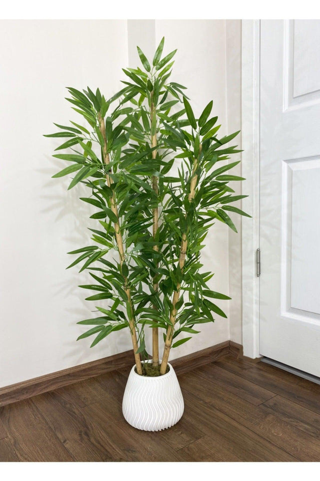 Artificial Bamboo Tree 140cm Dense Leaf - Swordslife