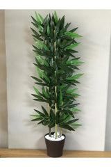 Artificial Dense Leaf Decorative Bamboo Tree 3 Trunks 90cm - Swordslife