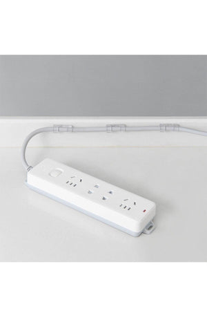 Adhesive Mini 20 Clip Usb Pc Adapter Cable Holder Apparatus Transparent - Swordslife