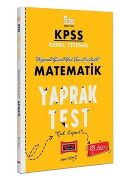 KPSS Mathematics Leaf Test Book for Exam Preparation