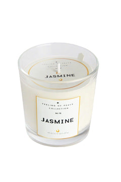 Jasmine Scented Glass Candle