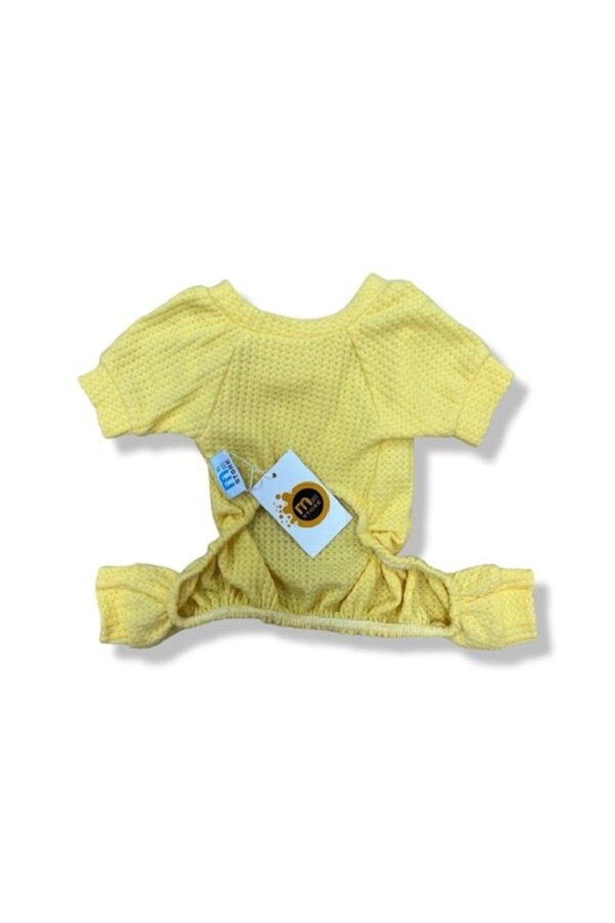 Yellow Cat & Dog Clothes Jumpsuit