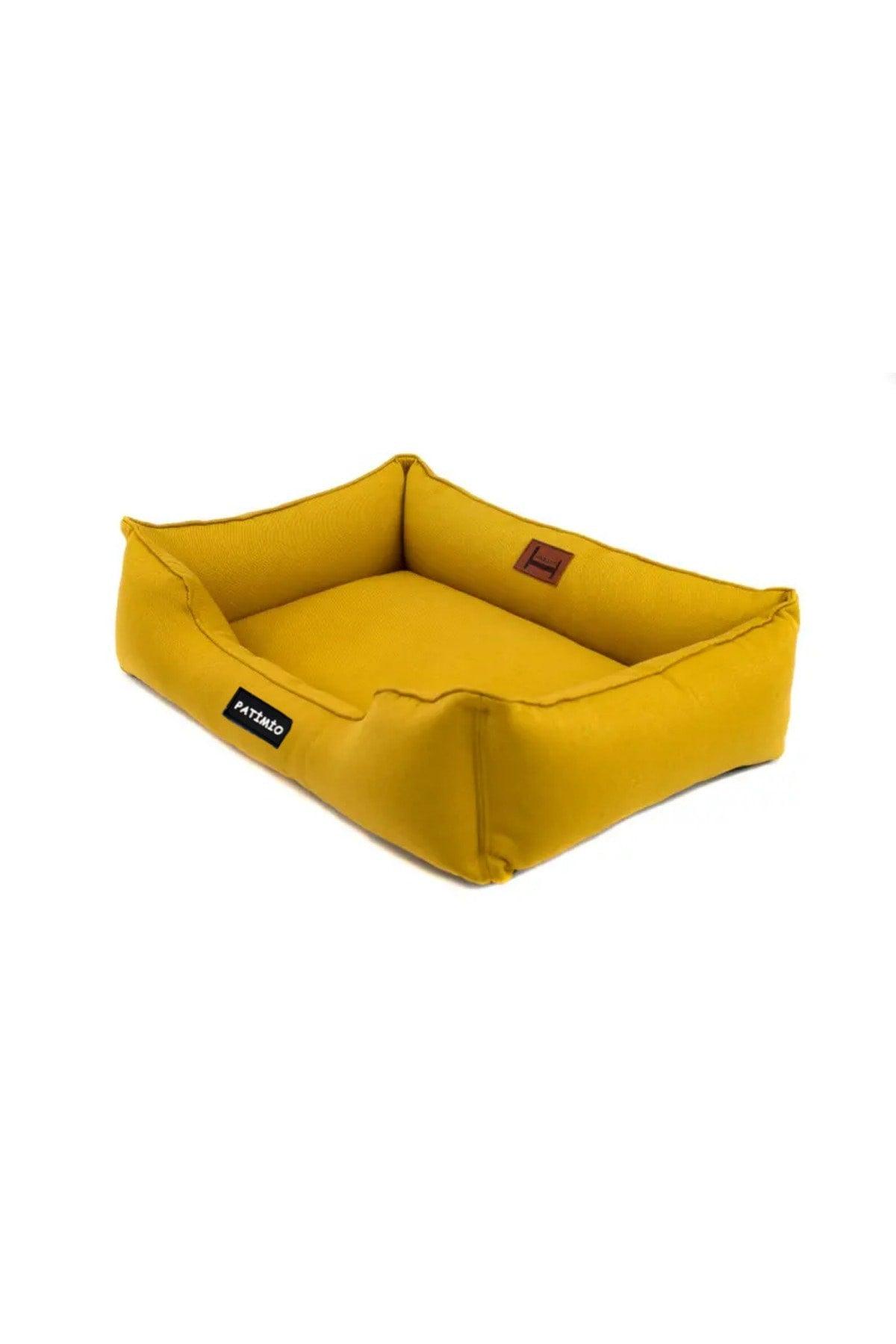 Yellow Design Cat And Dog Bed