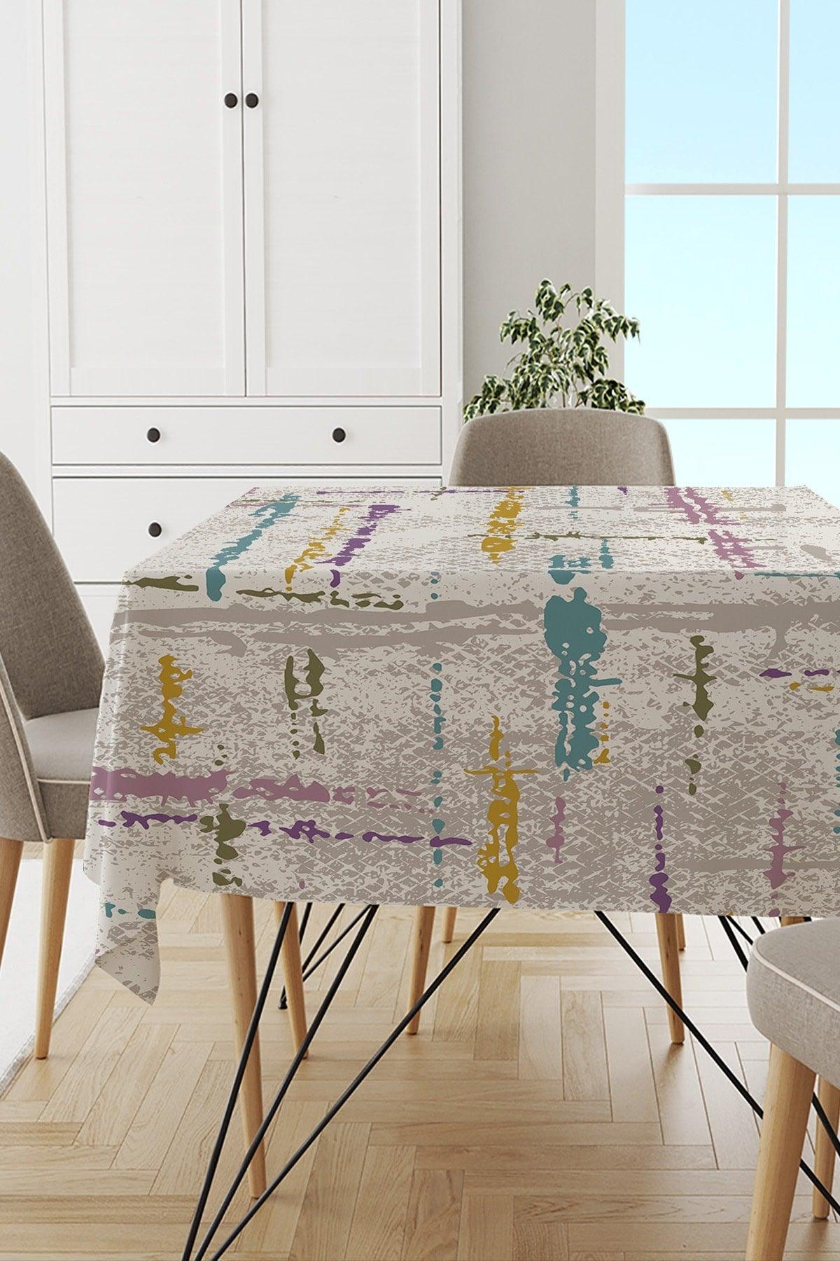 Washable Stain Resistant Stain Resistant Thai Feather Velvet Fabric Vintage Table Cloth Mso414 - Swordslife