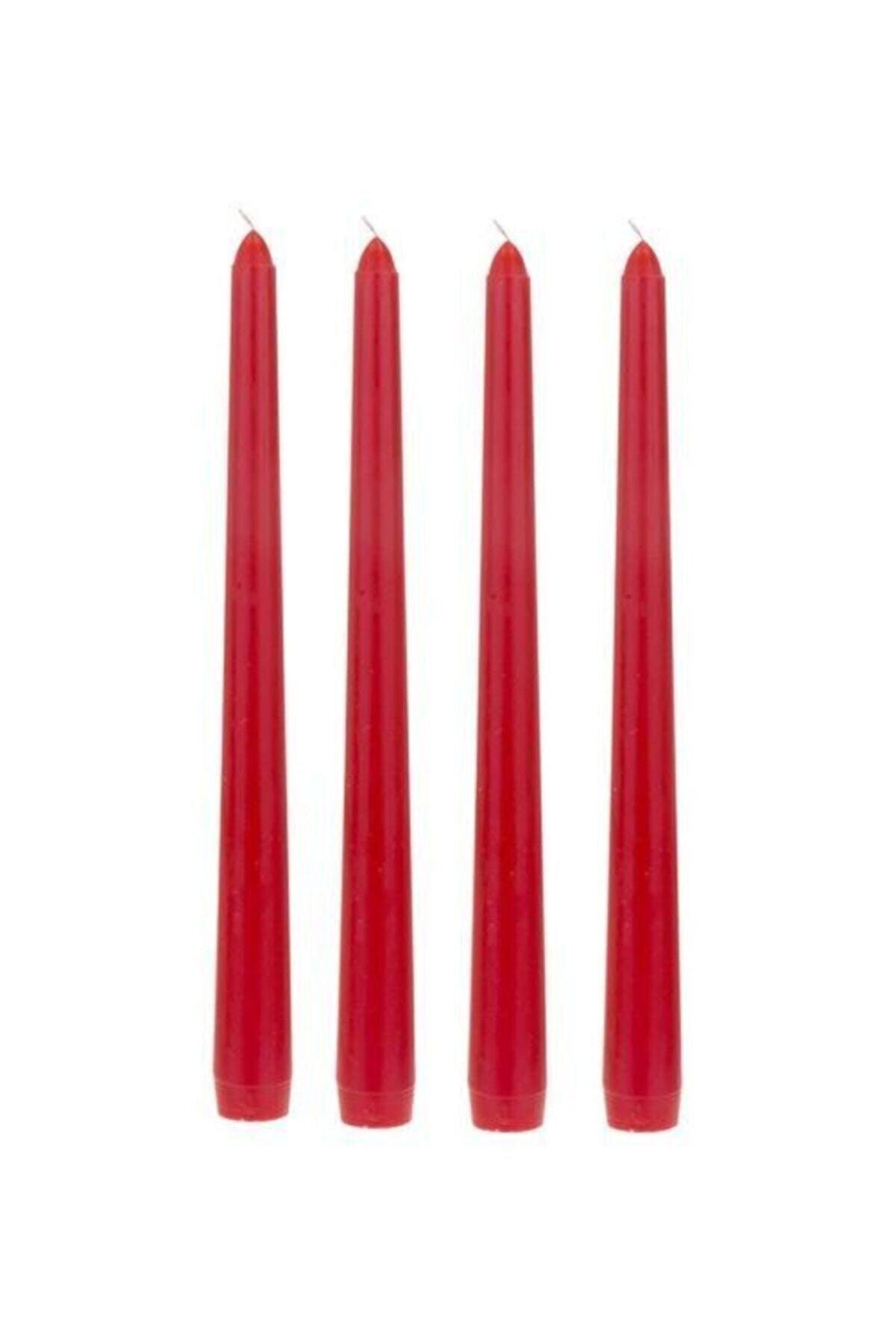 New Year's Red Candlestick Candle Set of 4 - Swordslife