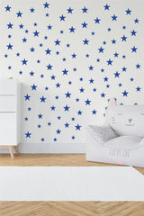 Star Sticker, Baby Room Star Sticker, Star Sticker, Sticker Removal Navy Blue - Swordslife