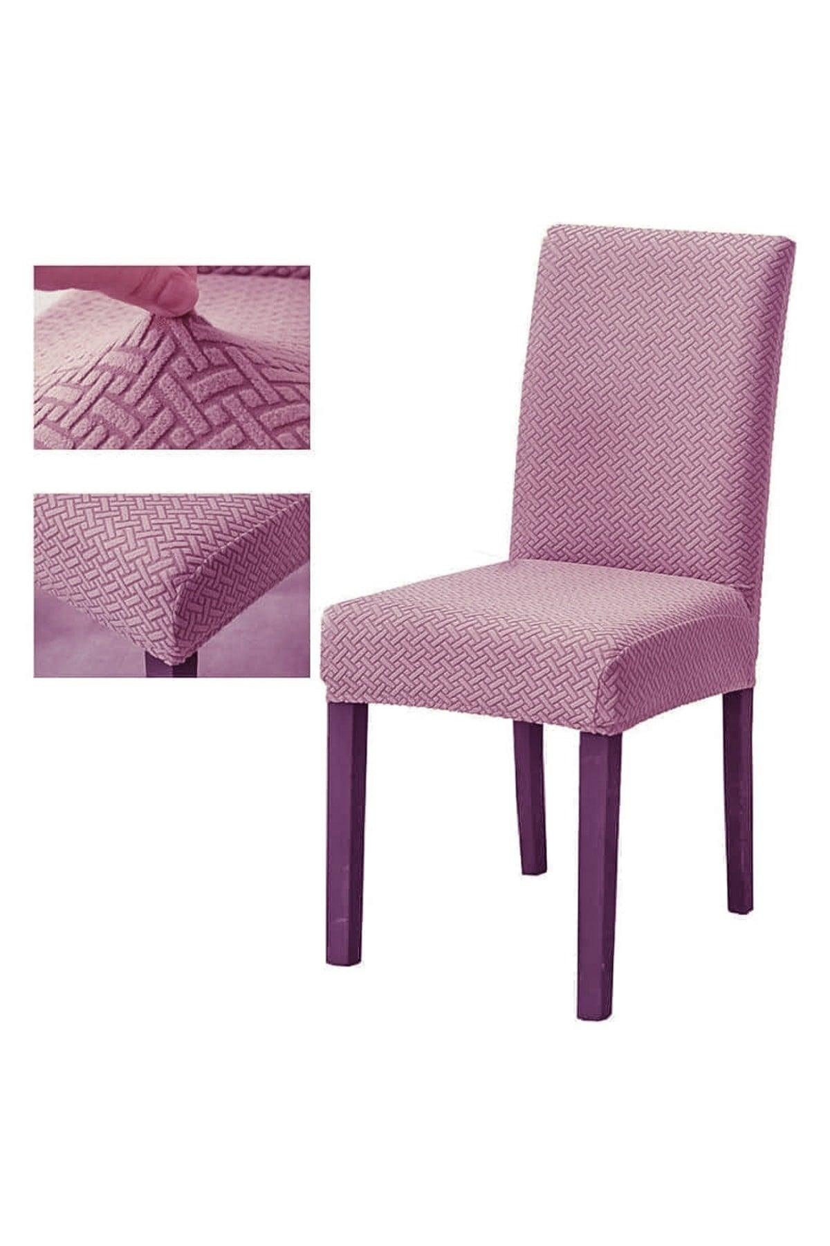 High Quality Chair Cover, Lycra, Washable 1 Piece Powder Color - Swordslife