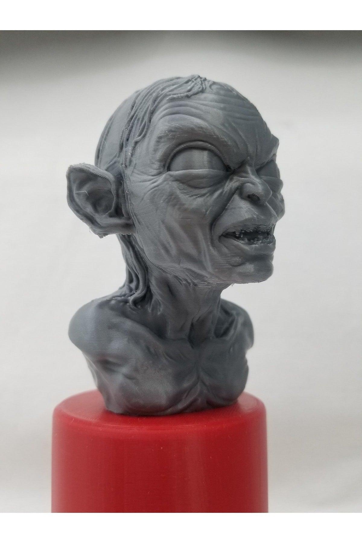 The Lord of the Rings 3d Smego Gollum Figure Bust - Swordslife