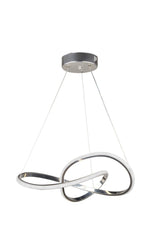 Zagreb 3 Color Led Chandelier Chrome - Swordslife