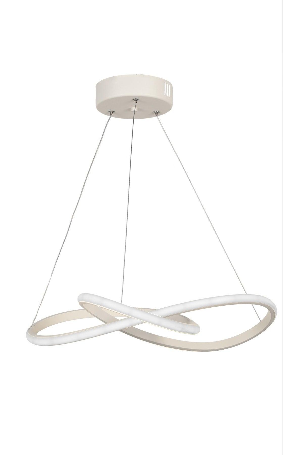 Zagreb 3 Color Led Chandelier White - Swordslife