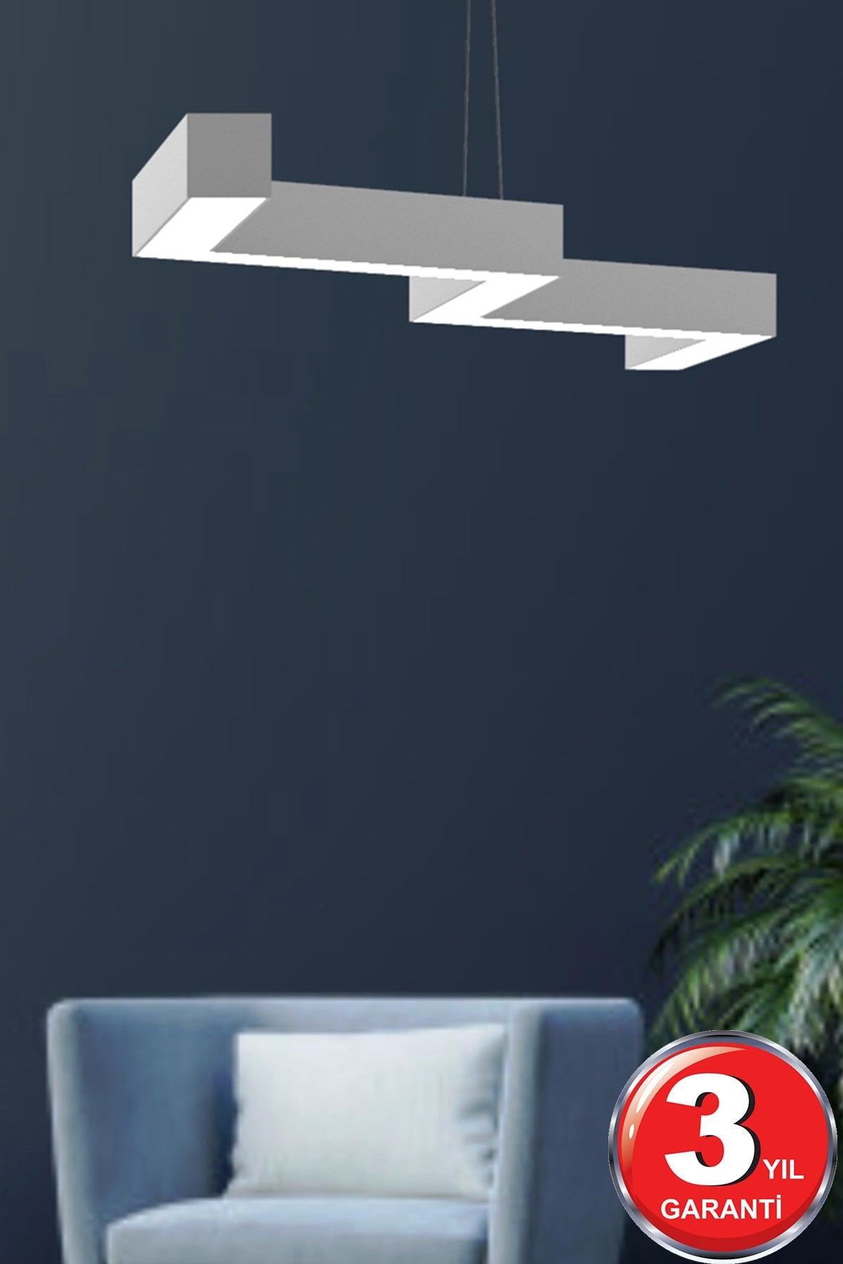 Zigzag Gray Case, Modern Led Chandelier With White Light Led - Swordslife