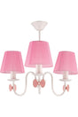 Zümra 3 Piece Pink Hat Children's Room Chandelier - Swordslife